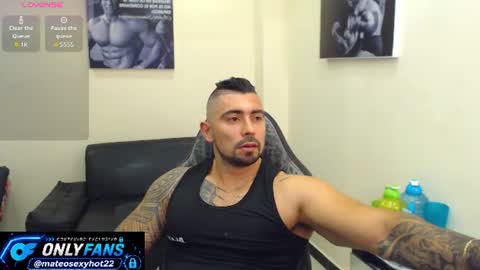 Snapshot of mateosexyhot22 chatting on July 10, 2026, 8:44 pm Mateo online show from July 10, 2026, 8:44 pm