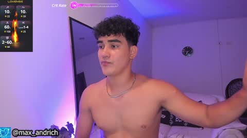 Snapshot of max__andrich chatting on January 25, 2025, 12:59 am Max... online show from January 25, 2025, 12:59 am