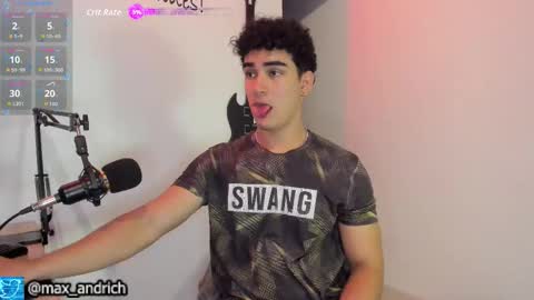 Snapshot of max__andrich chatting on March 3, 2026, 3:12 am Max... online show from March 3, 2026, 3:12 am