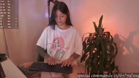 Snapshot of megan_evaans chatting on November 28, 2025, 4:31 pm welcome guys please help me to reach 100 hands up Thanks online show from November 28, 2025, 4:31 pm