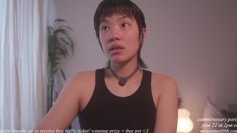 Snapshot of meganmei666 chatting on June 17, 2026, 6:09 pm for more 3 online show from June 17, 2026, 6:09 pm