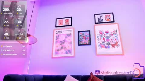 Melissa 3 online show from May 13, 2026, 5:38 am