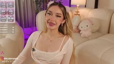 Snapshot of melody_soft chatting on May 23, 2026, 3:34 am melody_soft online show from May 23, 2026, 3:34 am