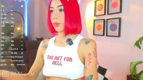 Melissa online show from March 13, 2026, 9:43 pm