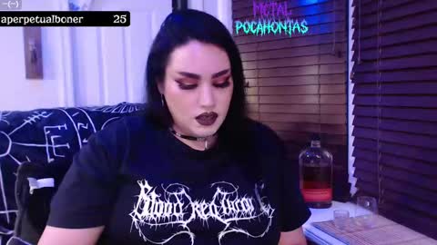 MetalPocahotass online show from September 18, 2025, 11:18 pm