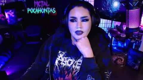 MetalPocahotass online show from November 22, 2025, 12:09 am