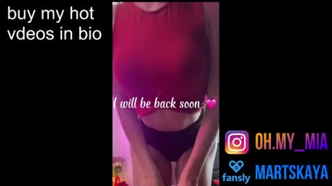 Snapshot of mia4sin chatting on June 28, 2026, 5:30 pm Mia Martskaya online show from June 28, 2026, 5:30 pm