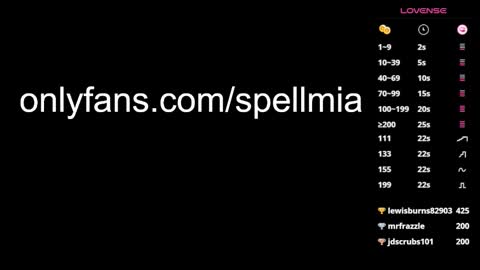 Snapshot of miaspell chatting on January 28, 2025, 11:07 pm Mia instagram miasspell online show from January 28, 2025, 11:07 pm