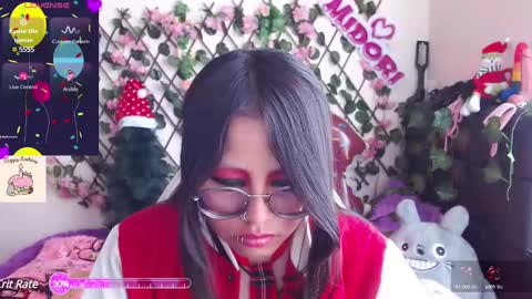 Snapshot of midoriquinn chatting on December 6, 2024, 4:28 pm Midori 7u7 online show from December 6, 2024, 4:28 pm