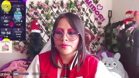 Snapshot of midoriquinn chatting on December 6, 2024, 7:34 pm Midori 7u7 online show from December 6, 2024, 7:34 pm