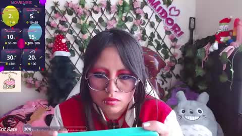 Snapshot of midoriquinn chatting on December 9, 2024, 8:12 pm Midori 7u7 online show from December 9, 2024, 8:12 pm