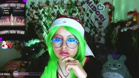 Snapshot of midoriquinn chatting on January 3, 2025, 11:01 pm Midori 7u7 online show from January 3, 2025, 11:01 pm