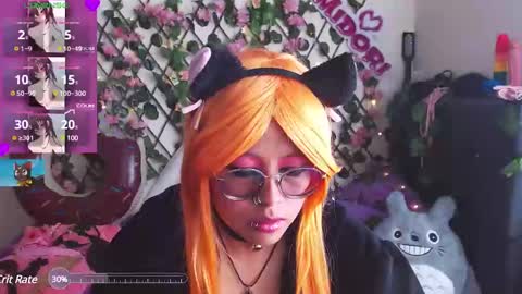 Snapshot of midoriquinn chatting on January 16, 2025, 5:33 pm Midori 7u7 online show from January 16, 2025, 5:33 pm