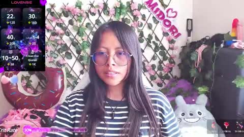 Snapshot of midoriquinn chatting on January 21, 2025, 8:43 pm Midori 7u7 online show from January 21, 2025, 8:43 pm