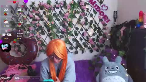 Snapshot of midoriquinn chatting on January 23, 2025, 4:48 pm Midori 7u7 online show from January 23, 2025, 4:48 pm