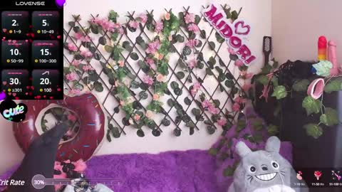 Snapshot of midoriquinn chatting on February 6, 2025, 2:58 pm Midori 7u7 online show from February 6, 2025, 2:58 pm