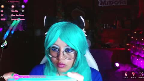 Snapshot of midoriquinn chatting on March 11, 2025, 11:37 pm Midori 7u7 online show from March 11, 2025, 11:37 pm