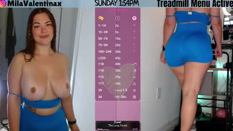 Mila Valentina online show from April 26, 2026, 5:54 pm