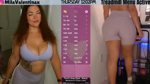 Snapshot of milavalentinax chatting on June 4, 2026, 4:02 pm Mila Valentina online show from June 4, 2026, 4:02 pm