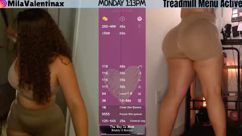 Snapshot of milavalentinax chatting on June 29, 2026, 5:13 pm Mila Valentina online show from June 29, 2026, 5:13 pm