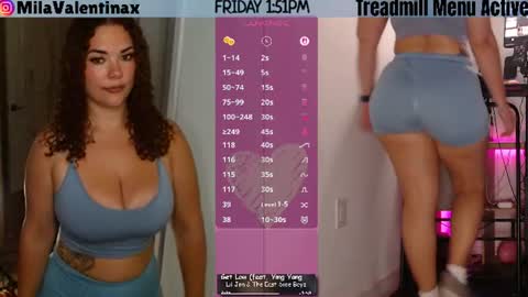 Snapshot of milavalentinax chatting on July 17, 2026, 5:51 pm Mila Valentina online show from July 17, 2026, 5:51 pm