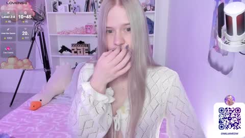 Snapshot of miliameow chatting on January 11, 2025, 1:06 am Milia online show from January 11, 2025, 1:06 am