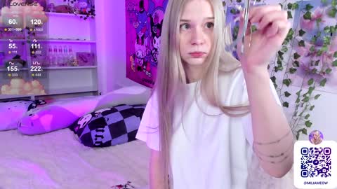 Snapshot of miliameow chatting on February 2, 2025, 1:45 am Milia online show from February 2, 2025, 1:45 am