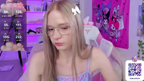 Snapshot of miliameow chatting on February 11, 2025, 3:29 am Milia online show from February 11, 2025, 3:29 am