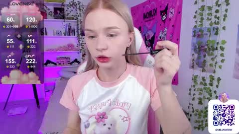 Snapshot of miliameow chatting on February 14, 2025, 10:25 pm Milia online show from February 14, 2025, 10:25 pm