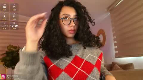 Snapshot of miss_sidney chatting on June 1, 2026, 12:51 pm Amy Olivera online show from June 1, 2026, 12:51 pm