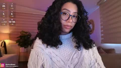 Snapshot of miss_sidney chatting on June 9, 2026, 1:01 pm Amy Olivera online show from June 9, 2026, 1:01 pm