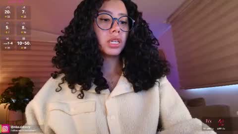 Snapshot of miss_sidney chatting on June 16, 2026, 1:03 pm Amy Olivera online show from June 16, 2026, 1:03 pm