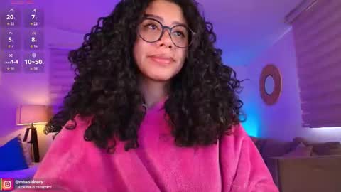 Snapshot of miss_sidney chatting on June 22, 2026, 12:57 pm Amy Olivera online show from June 22, 2026, 12:57 pm