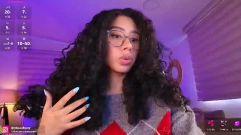 Snapshot of miss_sidney chatting on June 30, 2026, 12:50 pm Amy Olivera online show from June 30, 2026, 12:50 pm