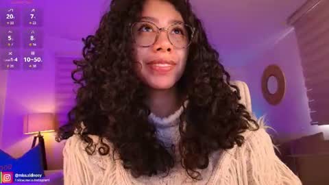 Snapshot of miss_sidney chatting on July 30, 2026, 1:10 pm Amy Olivera online show from July 30, 2026, 1:10 pm