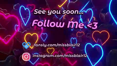 MissBlair online show from February 27, 2025, 1:16 am