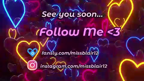 Snapshot of missblair12 chatting on July 5, 2026, 4:19 am MissBlair online show from July 5, 2026, 4:19 am