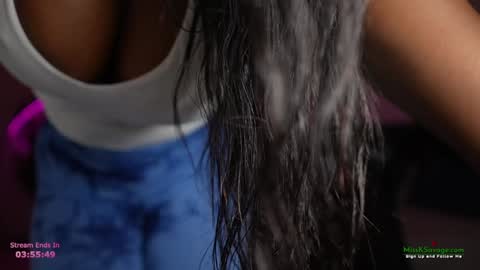 Snapshot of missksavage chatting on September 30, 2025, 12:48 am Miss K online show from September 30, 2025, 12:48 am