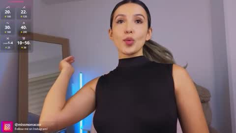 Snapshot of missmonaco chatting on February 12, 2026, 12:05 am Emma Rivera online show from February 12, 2026, 12:05 am