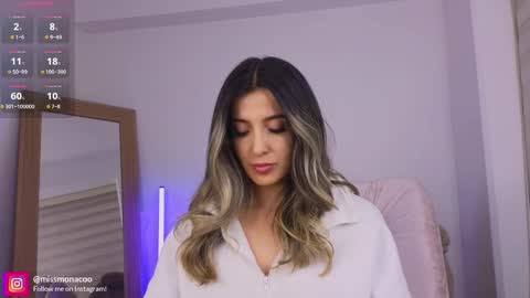 Snapshot of missmonaco chatting on February 25, 2026, 3:38 am Emma Rivera online show from February 25, 2026, 3:38 am