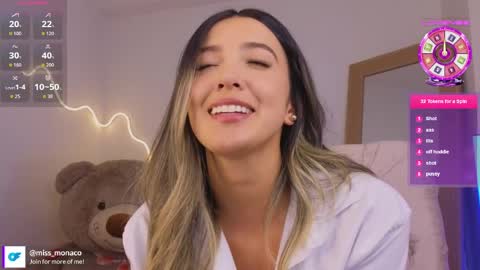 Snapshot of missmonaco chatting on March 31, 2026, 10:54 pm Emma Rivera online show from March 31, 2026, 10:54 pm
