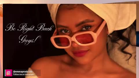 Snapshot of missprada chatting on June 22, 2026, 12:02 pm Emma Prada online show from June 22, 2026, 12:02 pm