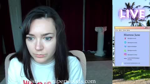 Mistress June online show from January 31, 2026, 7:34 pm