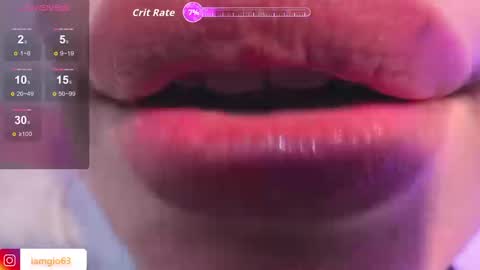 Snapshot of monica_amberr chatting on September 25, 2025, 6:33 pm I am Gio online show from September 25, 2025, 6:33 pm