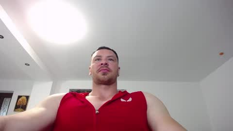 Snapshot of muscleaj69 chatting on May 13, 2026, 2:47 pm AJ online show from May 13, 2026, 2:47 pm