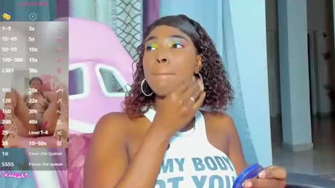 Snapshot of myblackdope_ chatting on June 18, 2026, 1:17 am Samanta online show from June 18, 2026, 1:17 am