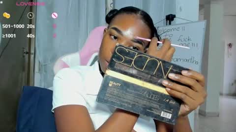 Snapshot of myblackdope_ chatting on July 10, 2026, 11:57 am Samanta online show from July 10, 2026, 11:57 am