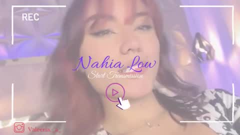 Snapshot of nahia_low chatting on February 27, 2025, 2:53 am Valeria online show from February 27, 2025, 2:53 am