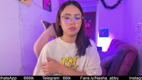 Snapshot of nasha_abby chatting on December 12, 2024, 9:04 pm Call me Nasha online show from December 12, 2024, 9:04 pm