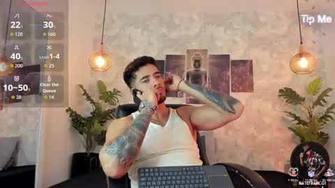 Snapshot of nate_franco chatting on October 22, 2025, 4:13 am Nate Franco online show from October 22, 2025, 4:13 am